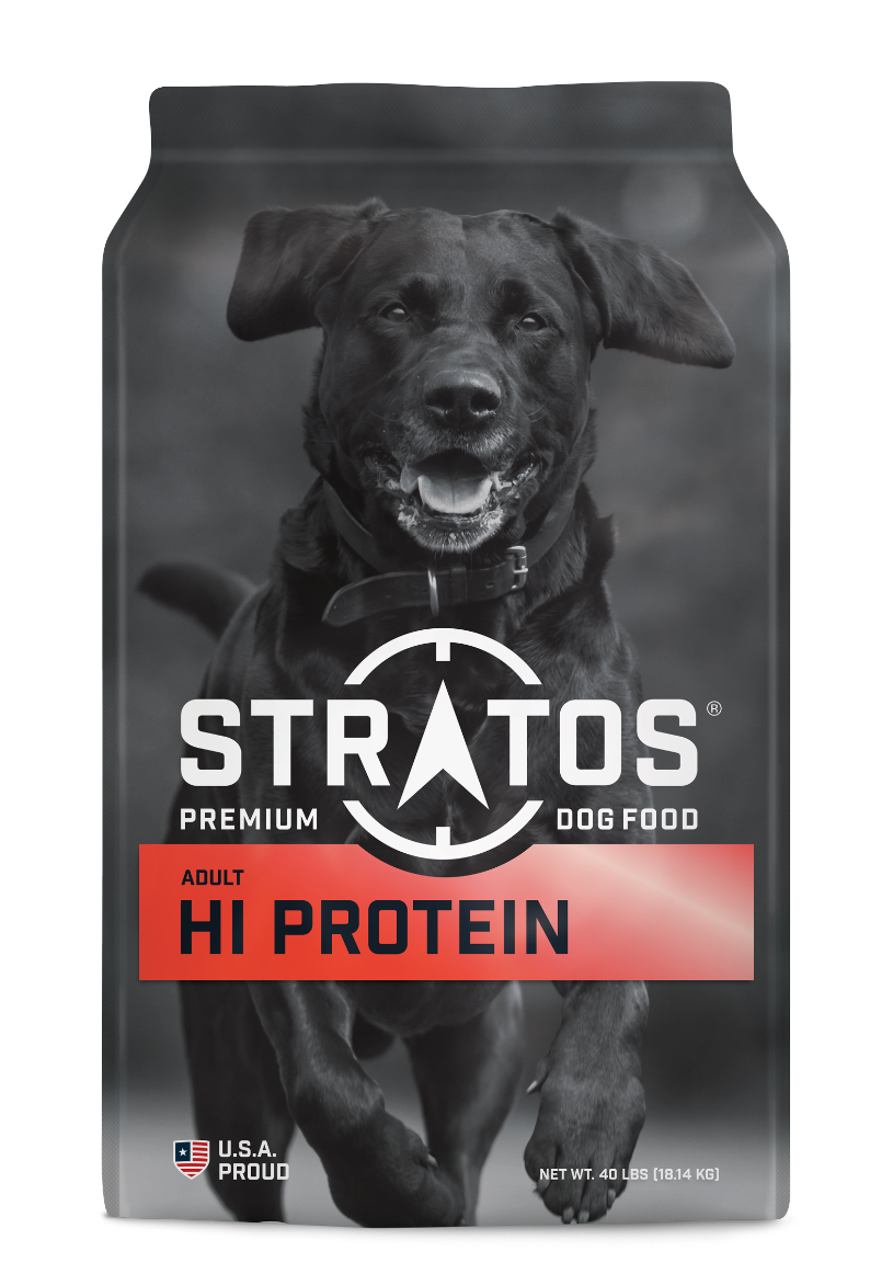 40lb Stratos Hi Protein Dog 26/12 - Health/First Aid